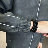 新款店主风皮衣男潮流休闲夹克外套大码男装9976-大码P93小码P85，男装皮衣，星座1207-1