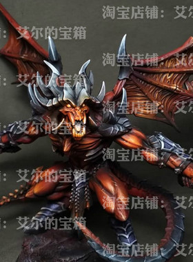 A2-3    baalzrodan 魔王   微缩模型 gk白模 桌游棋子指代 战棋