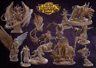 神秘龙低语恶魔猫头鹰格里芬吸血鬼淤泥龙神界原罪骷髅费恩