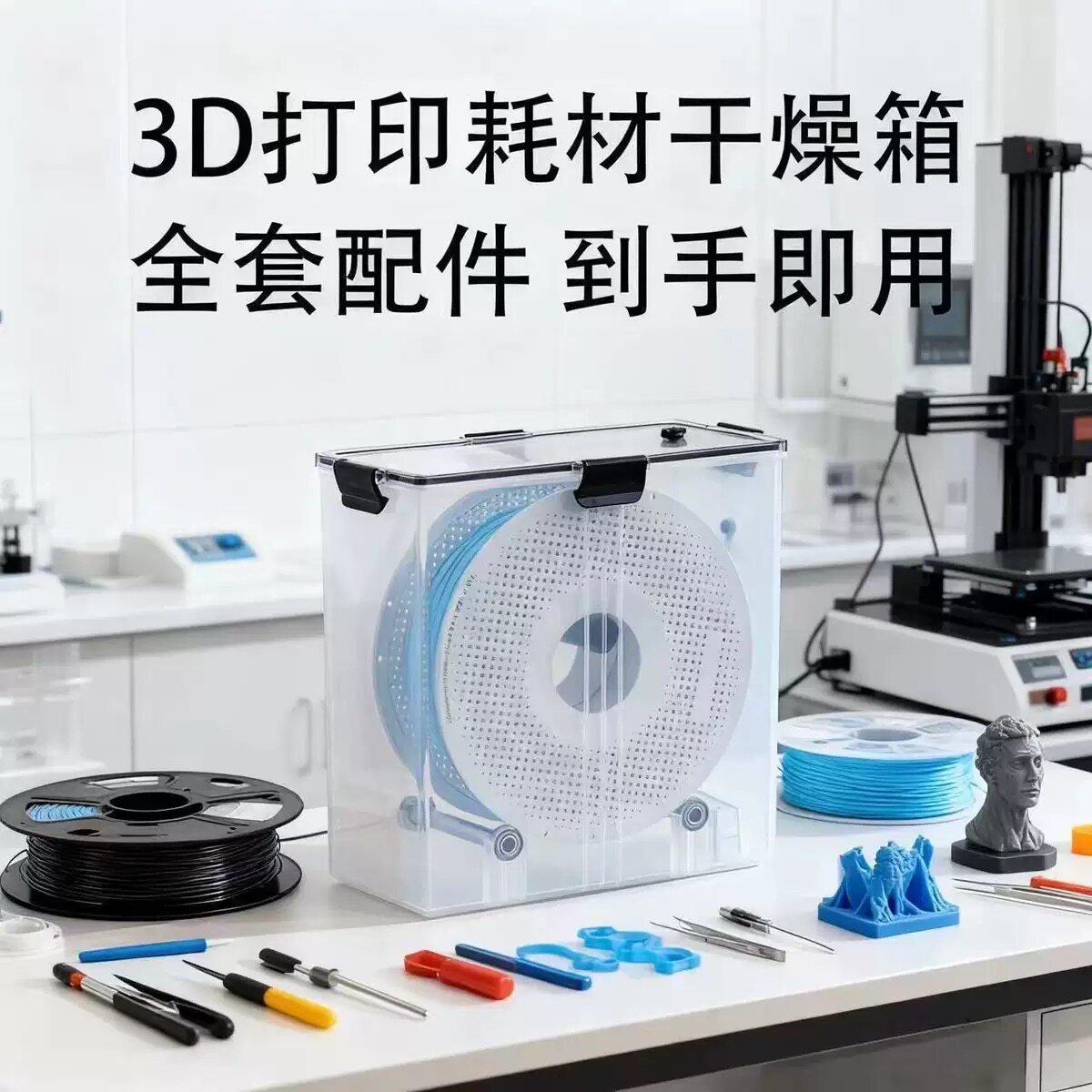 3D打印机PLA密封防潮干燥箱图片