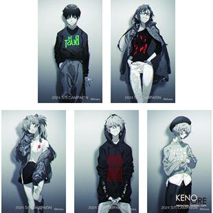 现货 RADIO EVA新世纪福音战士 米山舞 渚薰明日香 限定特典贴纸