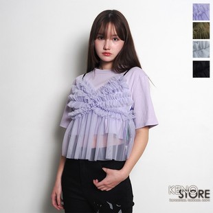 预定 RADIO EVA新世纪福音战士 吊带上衣 薄纱背心女装 初号机