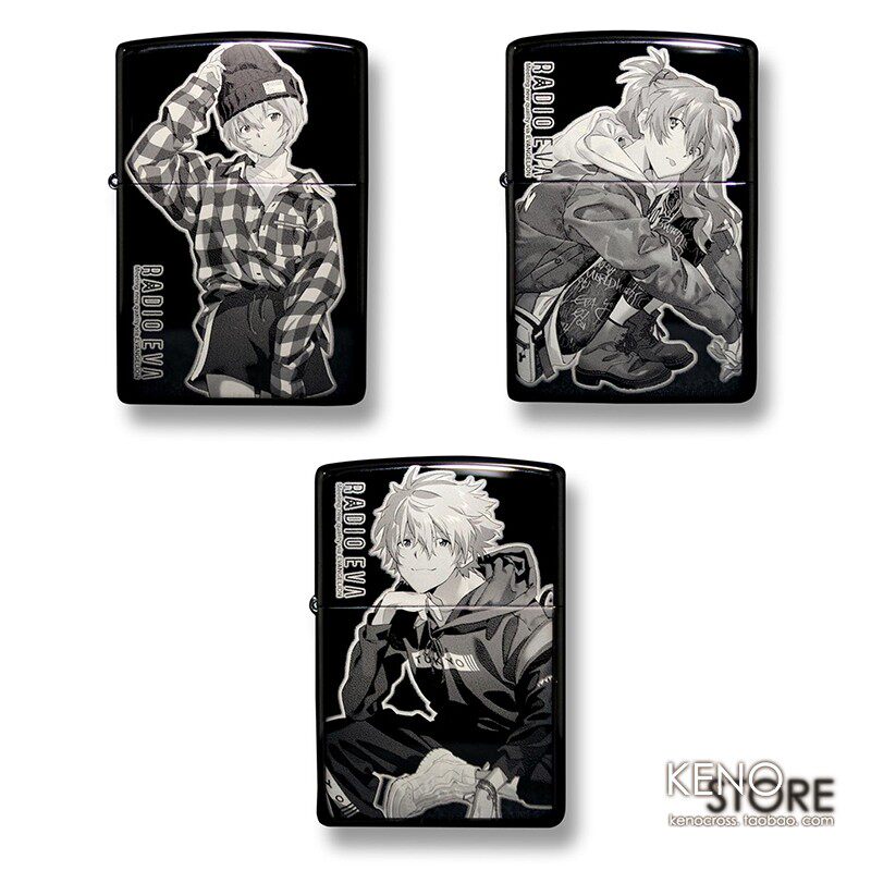 【可订】radio eva新世纪福音战士 10周年 2nd 明日香zippo打火机