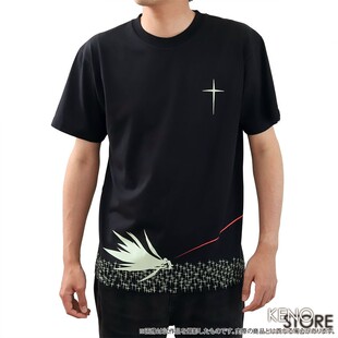 预定 EVA STORE限定 新世纪福音战士T恤短袖夜光第二次冲击绫波丽