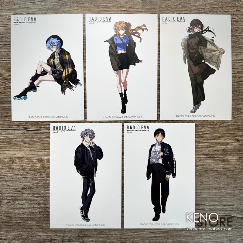 【现货】radio eva新世纪福音战士 10周年6th 米山舞 限定 明信片