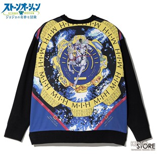 预定 JOJO的奇妙冒险 普奇神父针织衫开衫 天堂制造潮牌glamb联名