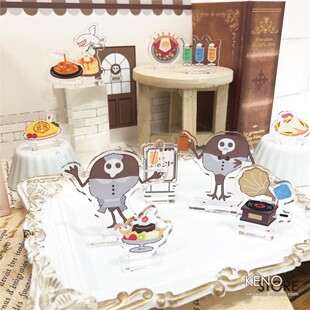 预定 EVA新世纪福音战士 咖啡店 使徒 水天使 亚克力立牌摆件