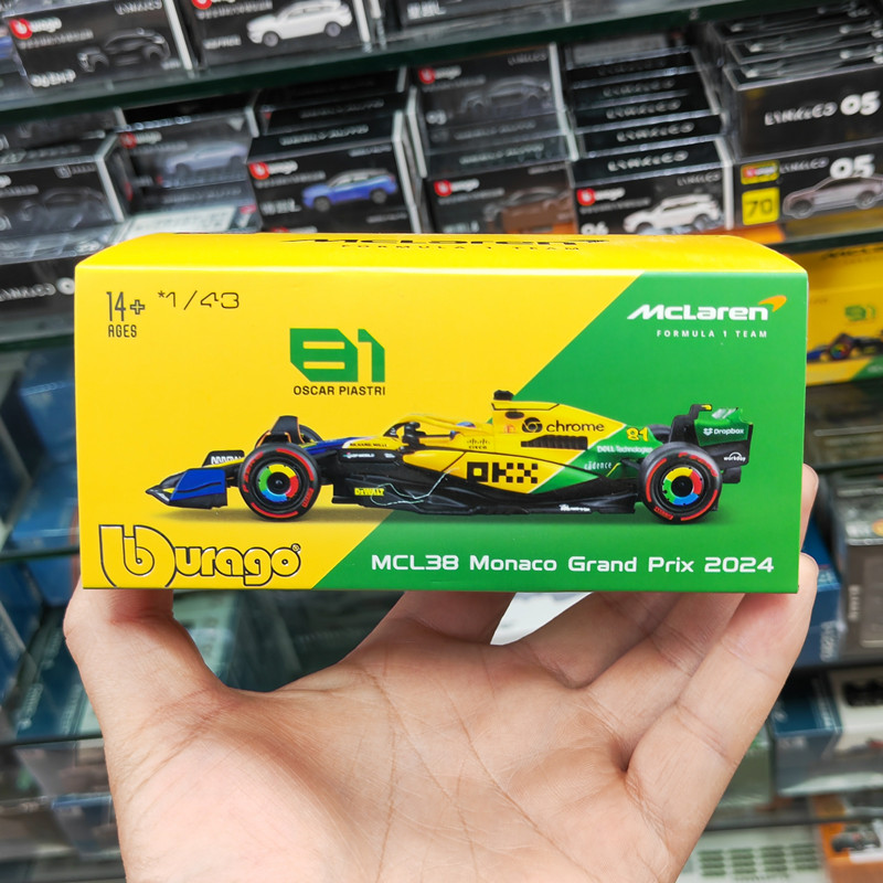 比美高143迈凯伦F1MCL38合金车