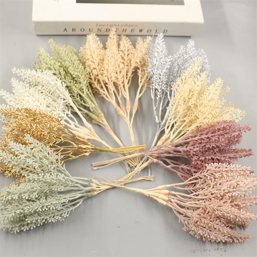 仿真雪松婚庆装饰花diy手工花环