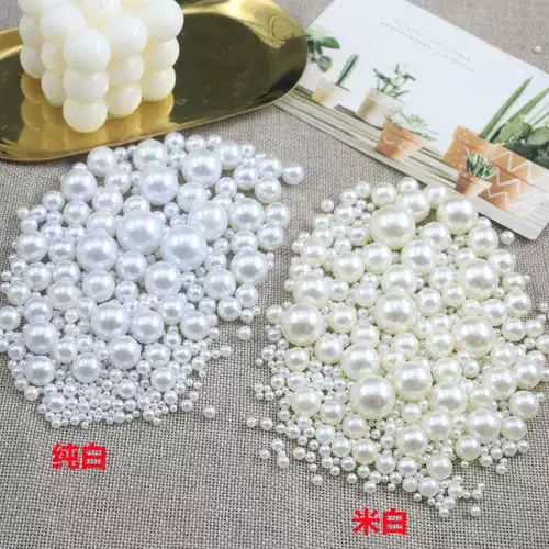 Белые бусины, китайская шпилька, аксессуар ручной работы, аксессуары, 3-20мм, DIY