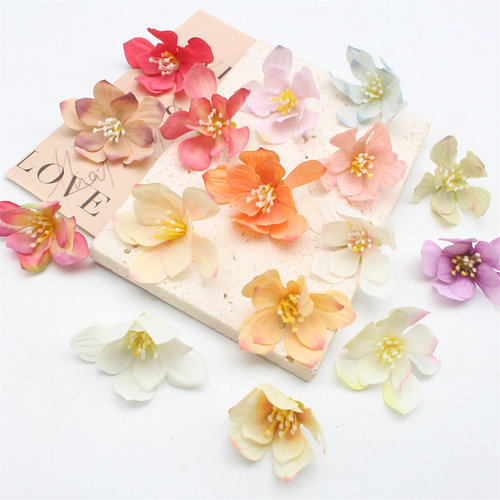 古风汉服装饰配件假花绢花头饰