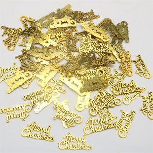 圣诞字母牌DIY圣诞小挂件蛋糕装饰品花环挂件 圣诞装饰品节日布置