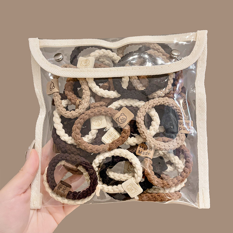 头绳2024新款高端皮筋女扎头发绳高弹力耐用发圈女生皮套黑色头饰,汽车用品/电子/清洗/改装,汽车文化产品,淘宝优惠券,粉丝福利购,淘宝优惠卷