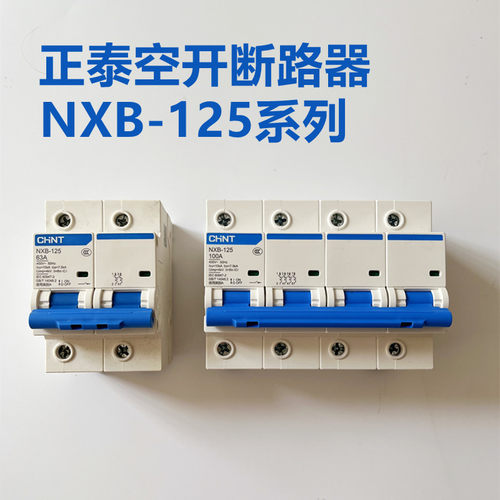 正泰NXB-125空气开关断路器100a