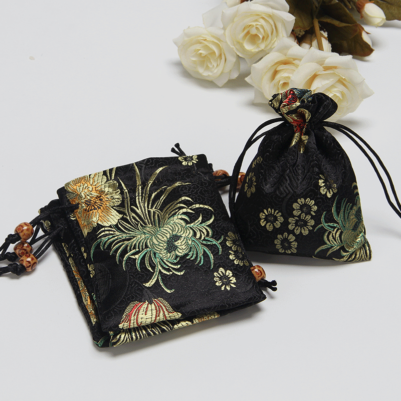 Cloth bag Blessing bag Tips bags Sachet bags Incense bags Bundle pocket Drawstring bag Gift Bags black Packaging bagin the Accessories/Fashion Jewelry, Jewelry storage , Jewelry bags  category - from Buy2taobao.com to provide professional Taobao agent buy service