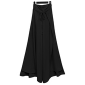 女装 165 170时尚 新款 气质宽松垂感显瘦高腰大阔脚休闲裤