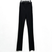 女装 时尚 高腰百搭直筒西装 断码 休闲裤 180高个子新款 裤 清仓