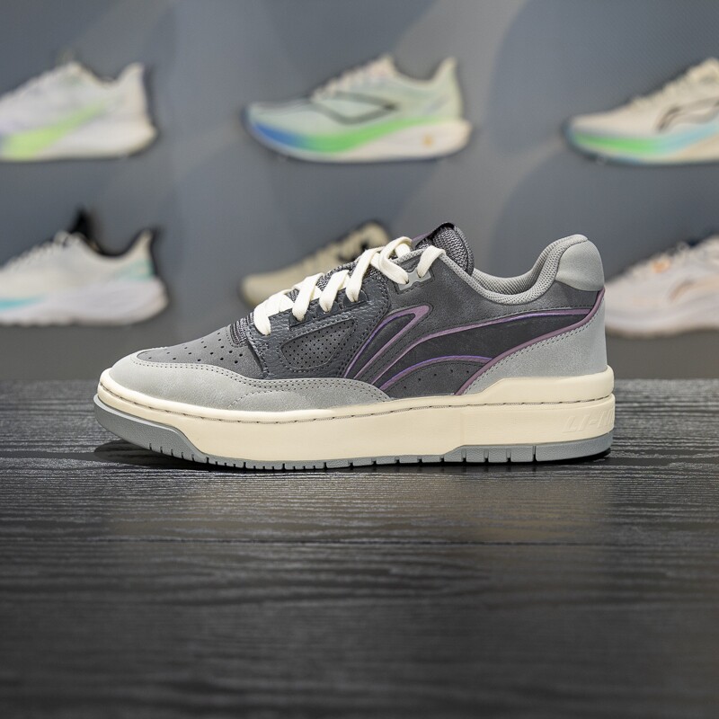 李宁反伍BADFIVE新秀篮球文化鞋男女同款2025冬季新款板鞋ABCV031