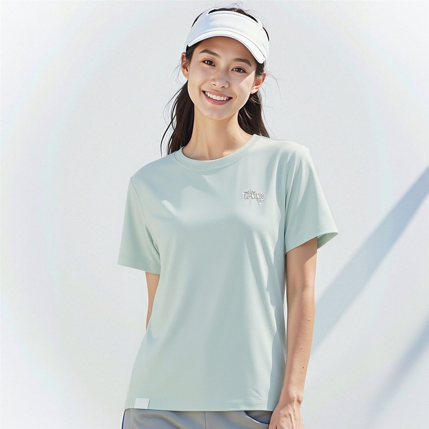 李宁短袖t恤女2026夏季中国文化宽松百搭纯棉亲肤文化衫AHSW406
