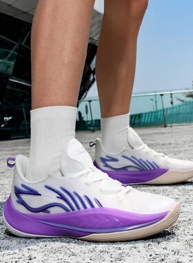 李宁音速13篮球鞋2025新款男子轻量高回弹实战专业比赛鞋ABAV025