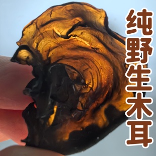 东北特产野生黑木耳干货新货包邮柞木桦木耳软糯山秋木耳500g包邮