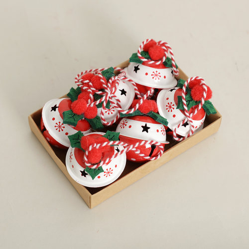 Christmas圣诞铁质铃铛挂件