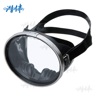 GULL 復古款 現貨 Mask 潛水面鏡 Silicon Pro Aqua 1086