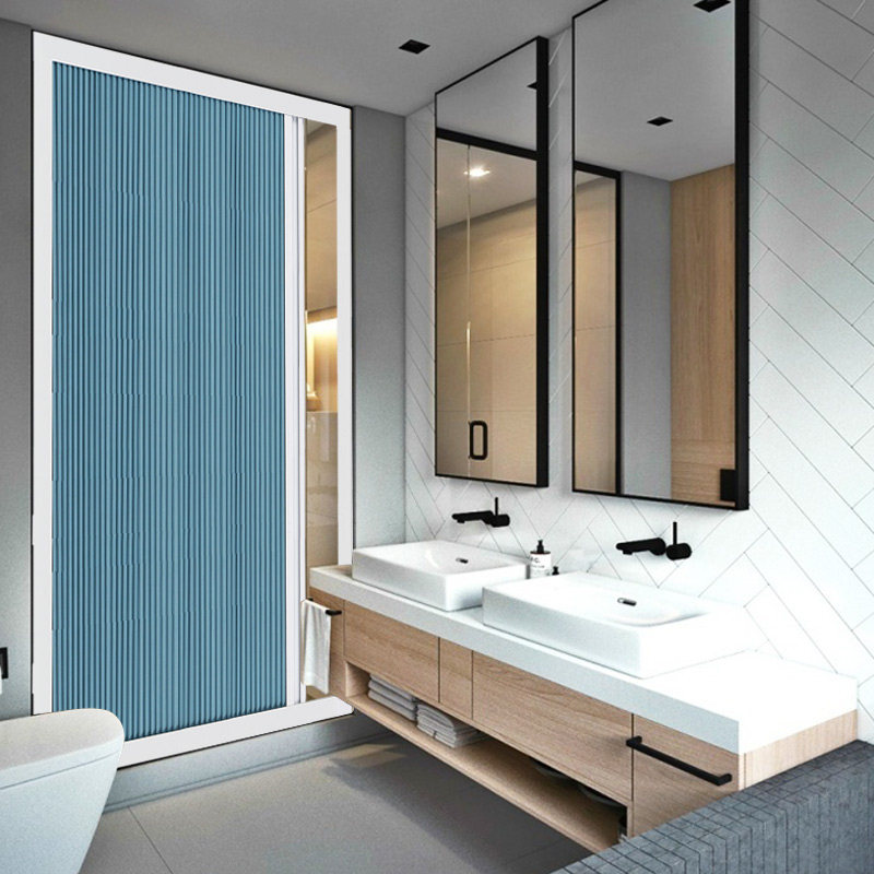 优诗曼折叠门浴室推拉门定制干湿分离防水隔热卫生间隐形隔断移门