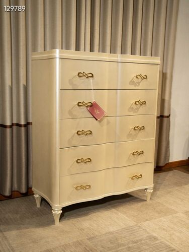 美国VILLA五斗柜52-668-03美式轻奢北美核桃木+P2环保板贴木皮