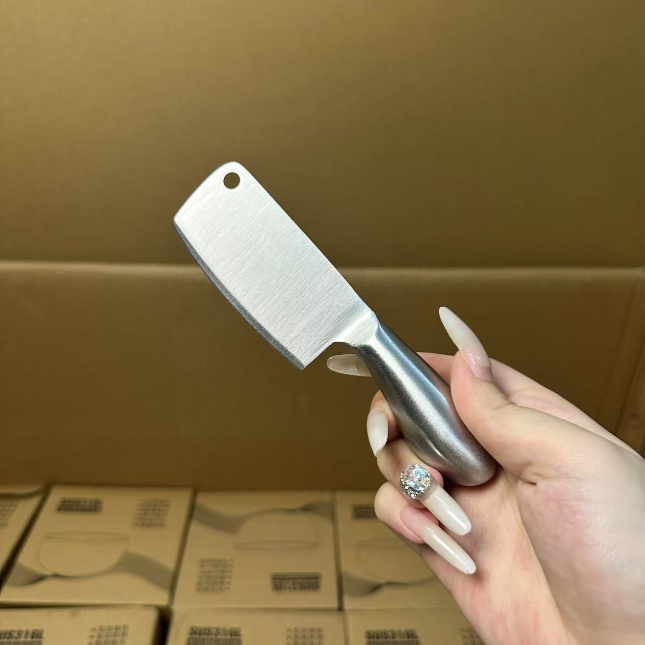 颜一好物不锈钢黄油刀牛排刀