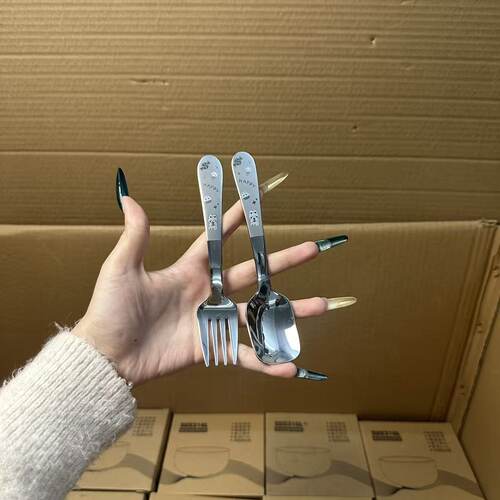 颜一好物316不锈钢儿童餐具套装