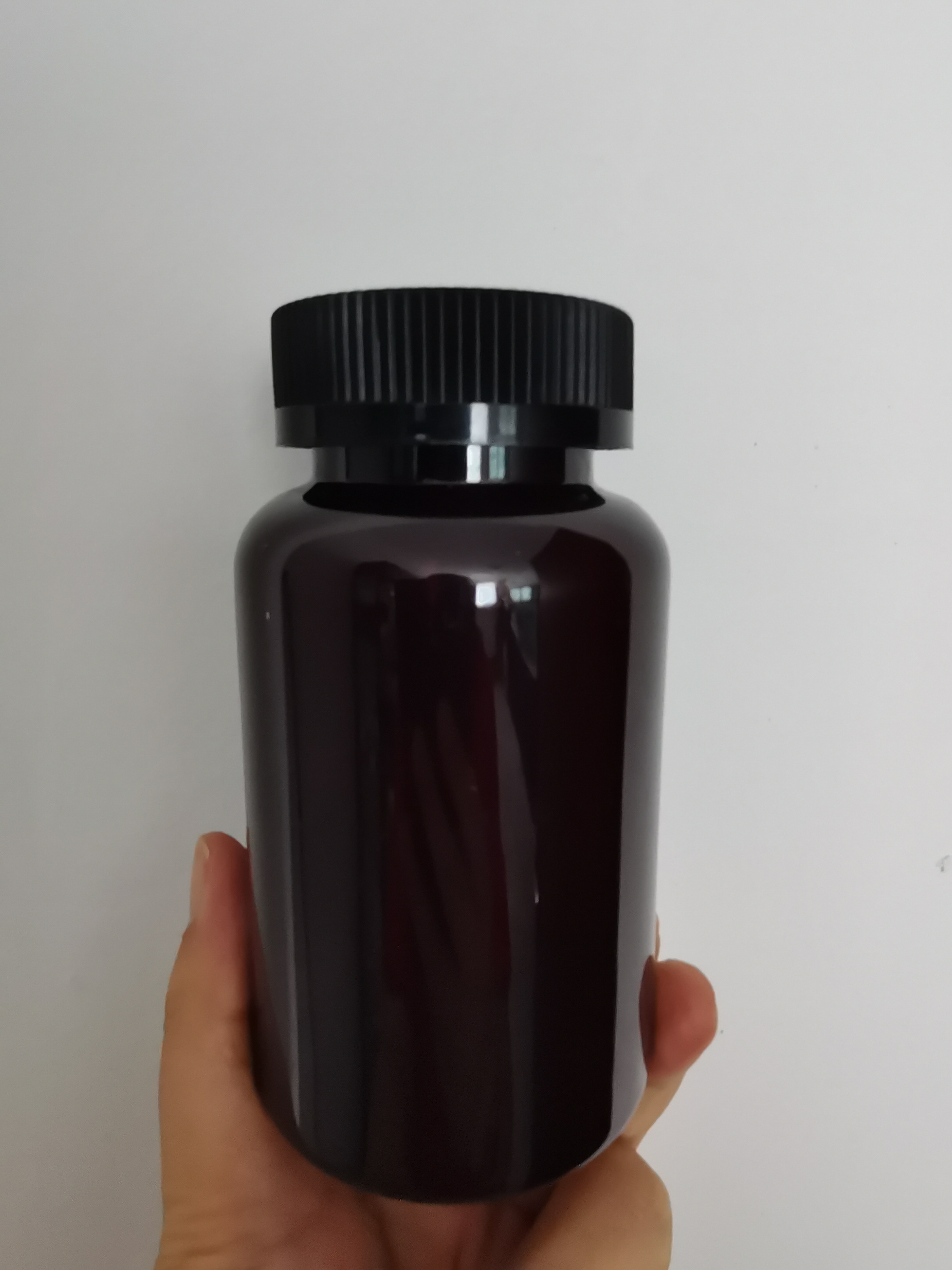 黑色塑料瓶胶囊瓶片剂分装瓶环宇