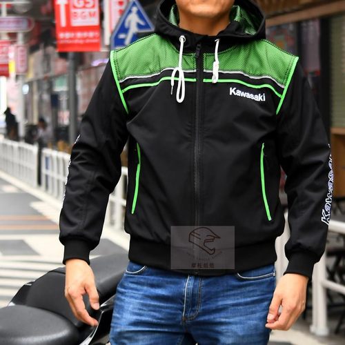 春秋摩托车骑行服川崎防摔