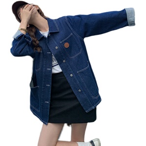 【现货】数据好 贴标休闲牛仔外套163-9961-P115-控168图片