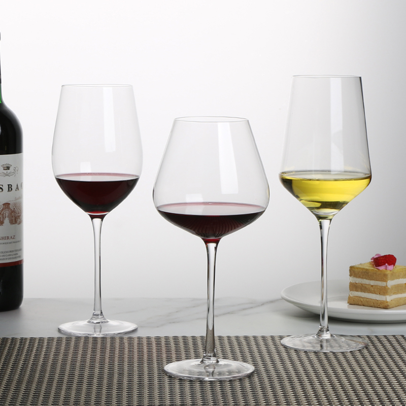 欧式风2个水晶红酒杯