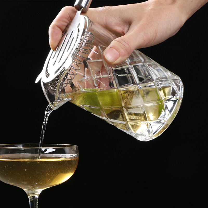 日式酒吧调酒杯鸡尾酒搅拌杯调酒师调和杯子杯具调酒器具玻璃