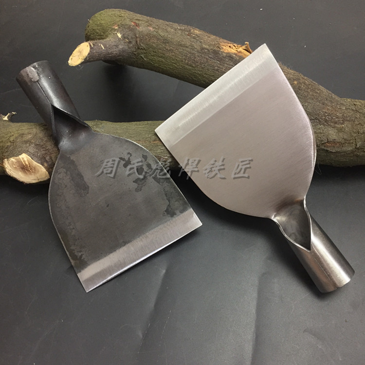 周氏彪悍铁匠铲子不锈钢剁辣椒刨削树皮装修清洁腻子墙水泥玻璃刀