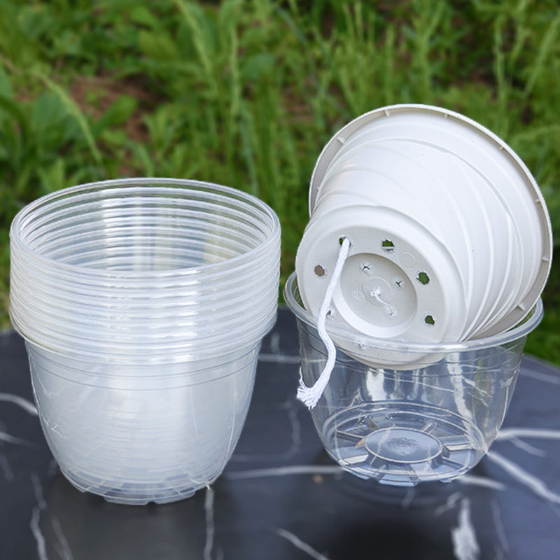 透明懒人花盆自吸储水培双层套盆垂吊绿萝多肉盆栽桌面可视简约盆,鲜花速递/花卉仿真/绿植园艺,花盆,淘宝优惠券,粉丝福利购,淘宝优惠卷