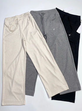 ANDS SCUBA LU 直筒休闲运动裤子宽松bf慵懒风抖抖阔腿裤外贸原单