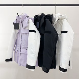 ANDS BCA TB 欧货羽绒服女短款收腰户外滑雪服防风防水冲锋衣迈M