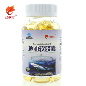 红枫叶牌鱼油软胶囊 1.0g/粒*100粒