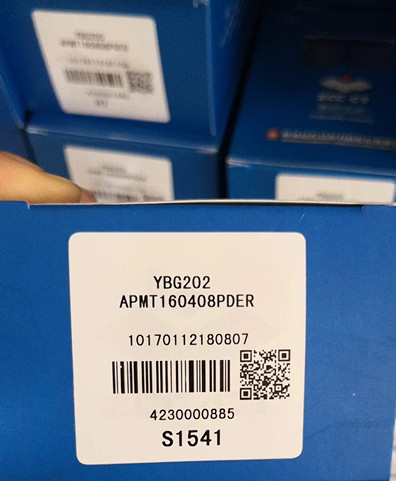 株洲钻石铣刀片方肩铣刀 APMT160408PDER YBG202 YBG205