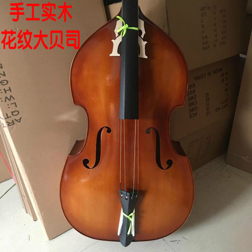 大贝司低音大提琴实木嵌线贝斯
