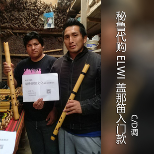 秘鲁盖那笛入门笛C调D调最后的莫西干人初学南美洞箫ELWI品牌送包