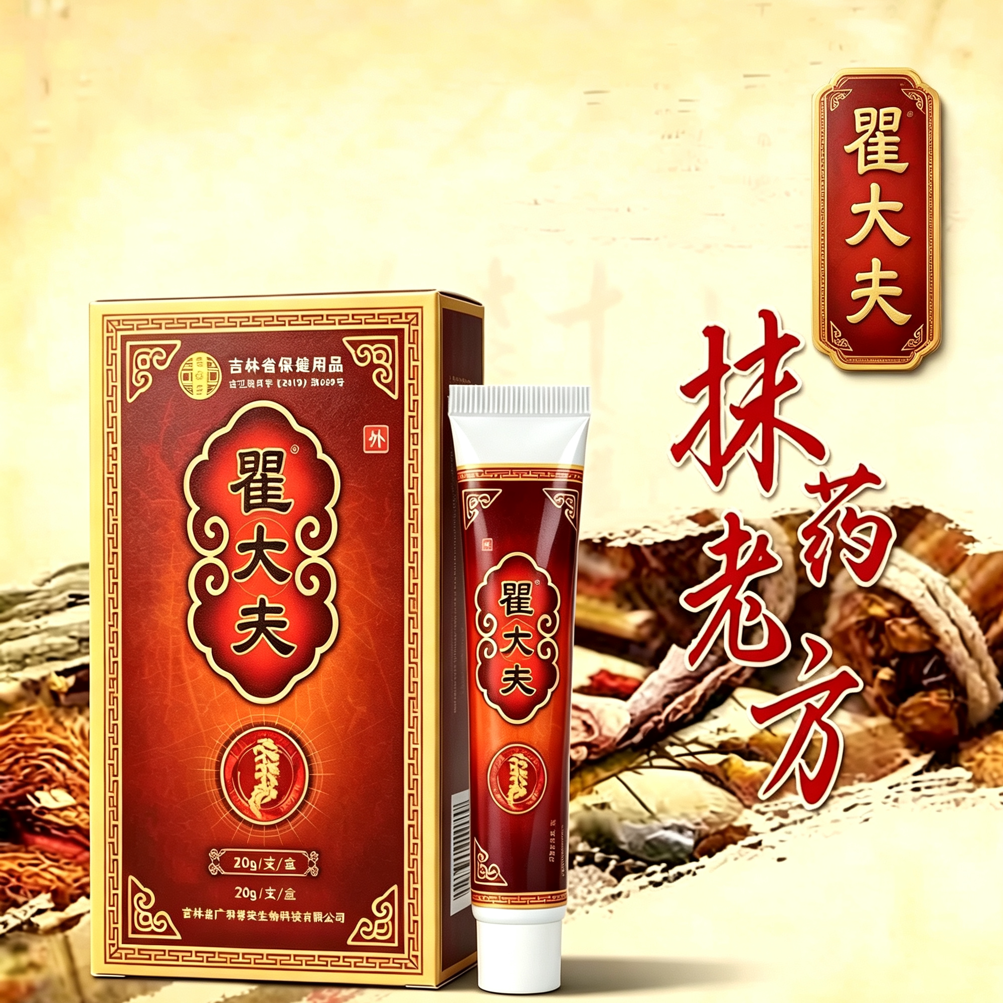 抹药老方 翟大夫抹骨方 广和泰安电视同款正品直营