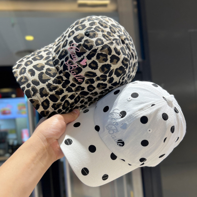 宽檐潮牌美式复古显脸小鸭舌帽