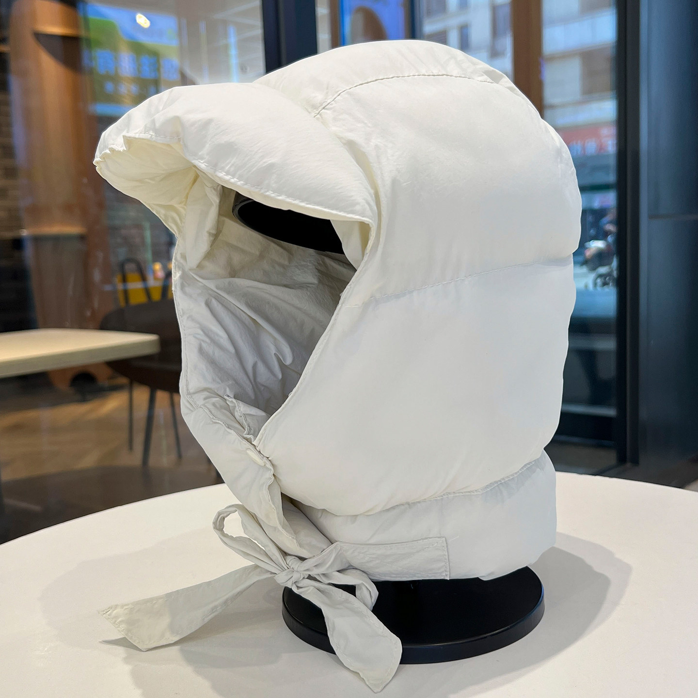 羽绒夹棉雷锋帽子女2025新款加厚护耳电动车头盔帽围脖一体滑雪帽,服饰配件/皮带/帽子/围巾,帽子,淘宝优惠券,粉丝福利购,淘宝优惠卷