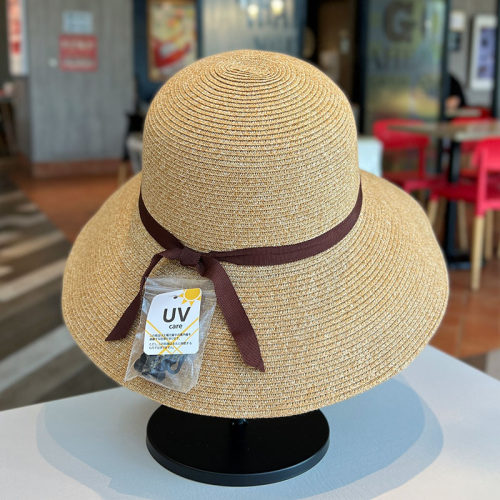 草帽遮阳帽出游休闲女春夏季大檐