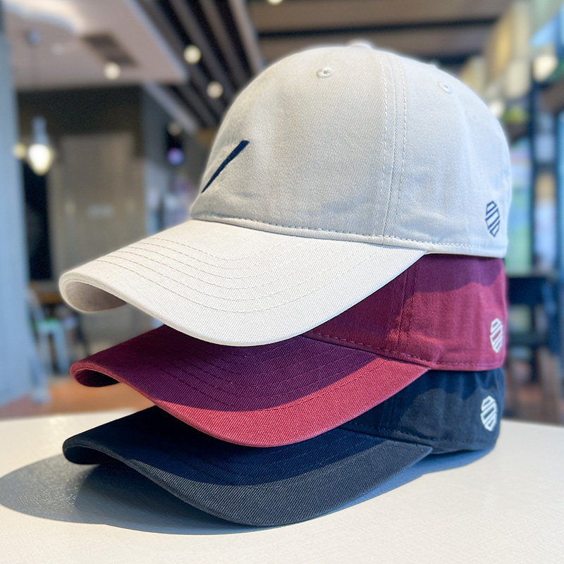 2025早春新加坡设计师棒球帽男女百搭遮阳帽子韩版刺绣斜杆鸭舌帽