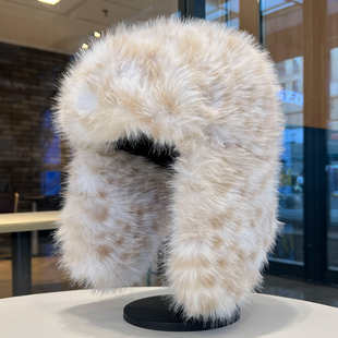 东北仿貂绒雷锋帽子女户外加厚毛绒帽男雪山防风保暖护耳帽秋冬季